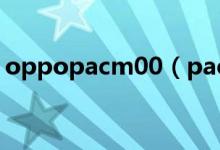 oppopacm00（pacm00是oppo什么型號(hào)）