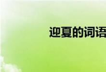 迎夏的詞語(yǔ)（迎夏的寓意）