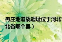 冉莊地道戰(zhàn)遺址位于河北省哪個縣（冉莊地道戰(zhàn)遺址位于河北省哪個縣）