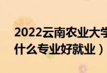 2022云南農(nóng)業(yè)大學適合女生的專業(yè)有哪些（什么專業(yè)好就業(yè)）
