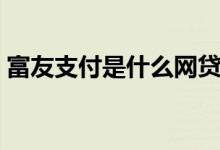 富友支付是什么網貸（富友支付是什么東西）