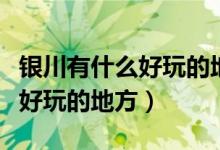 銀川有什么好玩的地方帶小孩去（銀川有什么好玩的地方）