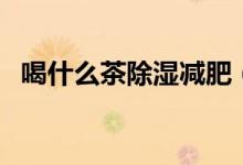 喝什么茶除濕減肥（喝什么茶除濕氣最好）