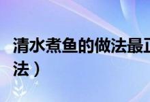 清水煮魚(yú)的做法最正宗的做法（清水煮魚(yú)的做法）