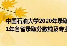 中國(guó)石油大學(xué)2020年錄取分?jǐn)?shù)線（中國(guó)石油大學(xué)(北京)2021年各省錄取分?jǐn)?shù)線及專業(yè)分?jǐn)?shù)線）