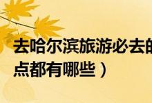 去哈爾濱旅游必去的幾個(gè)景點(diǎn)（哈爾濱旅游景點(diǎn)都有哪些）