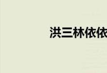 洪三林依依(洪三元結(jié)局)