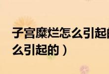 子宮糜爛怎么引起的2度嚴(yán)重嗎（子宮糜爛怎么引起的）