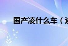 國產(chǎn)凌什么車（途凌是哪國品牌汽車）