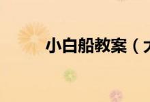 小白船教案（大家一起來學(xué)習(xí)吧）