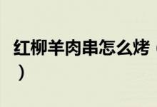 紅柳羊肉串怎么烤（紅柳枝烤羊肉的制作方法）