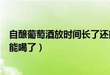 自釀葡萄酒放時(shí)間長了還能喝嗎（自釀葡萄酒存放多久就不能喝了）
