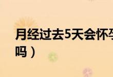 月經(jīng)過去5天會懷孕嗎（月經(jīng)過去5天會排卵嗎）