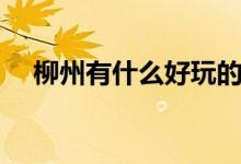柳州有什么好玩的（柳州旅游景點(diǎn)介紹）