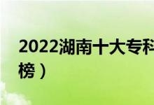 2022湖南十大?？茖W(xué)校排名（高職院校排行榜）