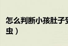 怎么判斷小孩肚子受涼（怎么判斷小孩肚子有蟲）