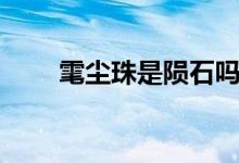 雮塵珠是隕石嗎（雮塵珠是真的嗎）