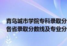 青島城市學(xué)院專(zhuān)科錄取分?jǐn)?shù)線2021（青島城市學(xué)院2021年各省錄取分?jǐn)?shù)線及專(zhuān)業(yè)分?jǐn)?shù)線）