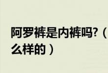 阿羅褲是內(nèi)褲嗎?（什么叫阿羅褲 阿羅褲是什么樣的）