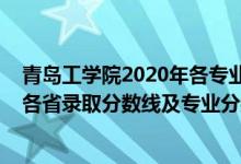 青島工學(xué)院2020年各專業(yè)錄取分?jǐn)?shù)線（青島工學(xué)院2021年各省錄取分?jǐn)?shù)線及專業(yè)分?jǐn)?shù)線）