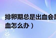 排卵期總是出血會是宮頸癌嗎（排卵期總是出血怎么辦）
