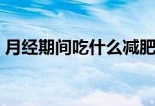 月經(jīng)期間吃什么減肥(月經(jīng)期間吃什么菜好)