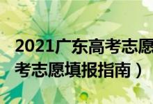 2021廣東高考志愿填報(bào)入口（2022廣東新高考志愿填報(bào)指南）