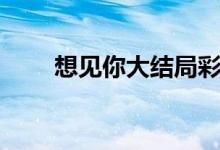 想見你大結(jié)局彩蛋（彩蛋劇情內(nèi)容）