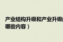 產(chǎn)業(yè)結(jié)構(gòu)升級(jí)和產(chǎn)業(yè)升級(jí)的區(qū)別（什么是產(chǎn)業(yè)結(jié)構(gòu)升級(jí)包括哪些內(nèi)容）