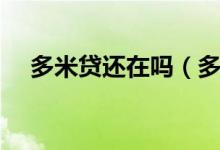 多米貸還在嗎（多米貸放款中多久到賬）