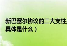 新巴塞爾協(xié)議的三大支柱是什么（新巴塞爾協(xié)議的三大支柱具體是什么）