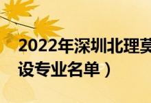 2022年深圳北理莫斯科大學(xué)有哪些專(zhuān)業(yè)（開(kāi)設(shè)專(zhuān)業(yè)名單）