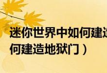 迷你世界中如何建造小型飛機(jī)(迷你世界中如何建造地獄門)