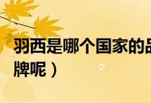 羽西是哪個(gè)國家的品牌（羽西是哪個(gè)國家的品牌呢）