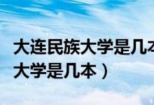 大連民族大學(xué)是幾本土木工程專(zhuān)業(yè)（大連民族大學(xué)是幾本）