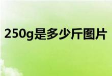 250g是多少斤圖片(250g是多少斤多少兩)