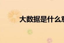 大數(shù)據(jù)是什么意思（有什么用途）