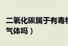 二氧化碳屬于有毒物質(zhì)嗎（二氧化碳屬于有毒氣體嗎）