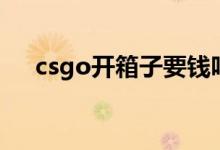 csgo開(kāi)箱子要錢嗎（csgo開(kāi)箱子技巧）