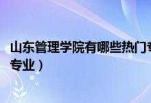 山東管理學(xué)院有哪些熱門專業(yè)（2022年山東管理學(xué)院有哪些專業(yè)）