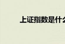 上證指數(shù)是什么（上證指數(shù)介紹）