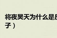 將夜昊天為什么是反派（將夜昊天為什么怕夫子）