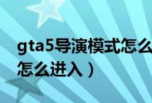 gta5導(dǎo)演模式怎么進(jìn)入室內(nèi)(gta5導(dǎo)演模式怎么進(jìn)入)