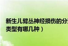 新生兒臂叢神經(jīng)損傷的分型及表現(xiàn)（新生兒臂叢神經(jīng)損傷的類型有哪幾種）