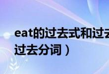 eat的過去式和過去分詞形式（eat的過去式過去分詞）