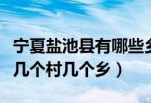 寧夏鹽池縣有哪些鄉(xiāng)鎮(zhèn)（寧夏鹽池縣有幾個鎮(zhèn)幾個村幾個鄉(xiāng)）
