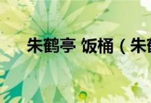 朱鶴亭 飯桶（朱鶴亭談飯桶是真的嗎）