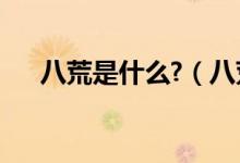 八荒是什么?（八荒是指哪八荒叫什么）
