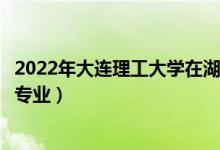 2022年大連理工大學(xué)在湖北招生計(jì)劃及招生人數(shù)（都招什么專業(yè)）
