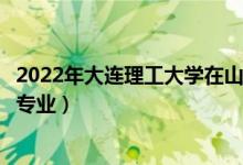 2022年大連理工大學(xué)在山東招生計(jì)劃及招生人數(shù)（都招什么專業(yè)）